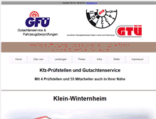 Tablet Screenshot of gfue.de